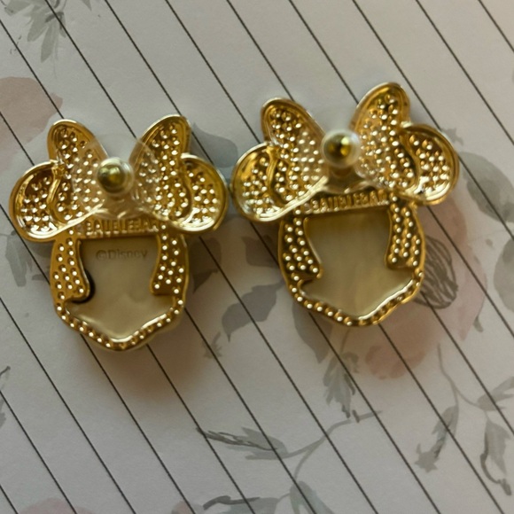 BaubleBar Minnie Mouse Earrings - Picture 3 of 5